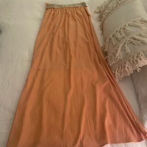 BOHO maxi skirt size Medium